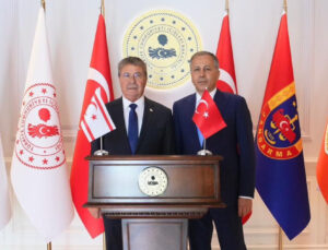 Bakan Yerlikaya KKTC Başbakanı Üstel İle Önemli İş Birliği Alanlarını Görüştü