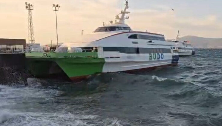 Marmara Denizi’ndeki Şiddetli Rüzgar Nedeniyle Altı Budo Seferi İptal Edildi