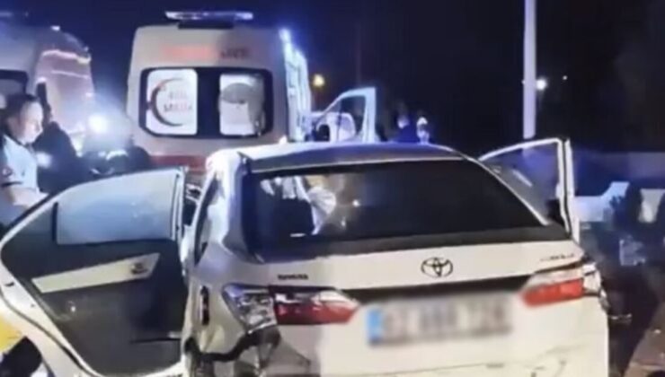 Gaziantep Kilis Karayolu Kaza Bir Can Aldı Üç Kişi Ağır Yaralandı
