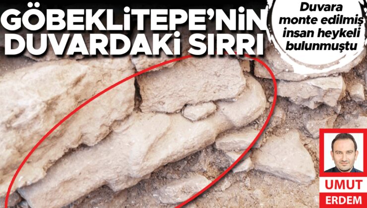 Göbeklitepe Duvar İçi İnsan Heykeli Neolitik Ritüellere Yeni Bir Bakış Sunuyor