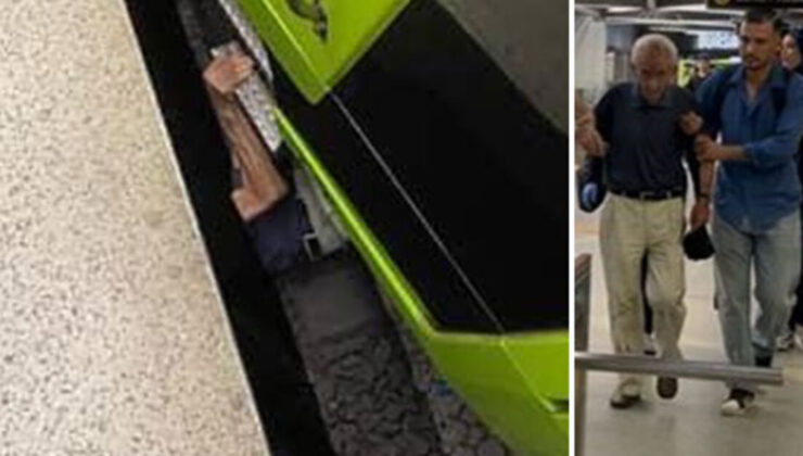 Bursa Metrosunda Şakalaşma Sonucu Raylara Düşen Yaşlı Adam Facianın Eşiğinden Döndü
