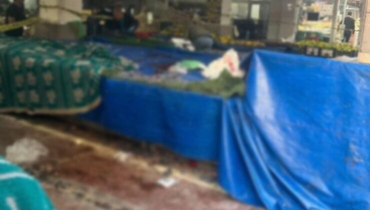 Polatlı Pazar Yerinde Tezgah Kavgası Kanlı Bitti Bir Ağır Yaralı Var