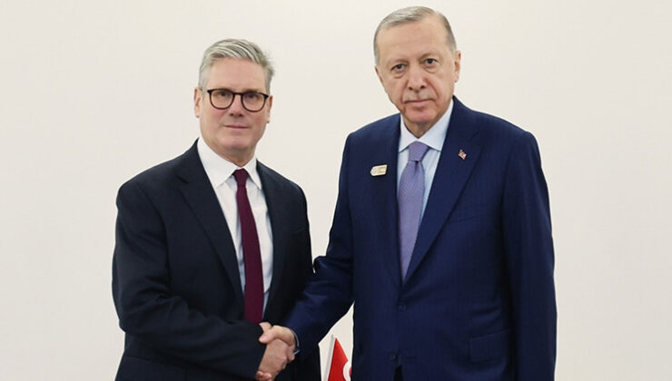 Erdoğan İngiltere Başbakanı Starmer İle Filistin Ve İkili İlişkileri Görüştü
