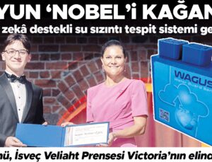 Kağan Özkök Yapay Zeka Destekli Sensörüyle Su Sızıntılarını Önleyerek Dünya Çapında Ödül Kazandı