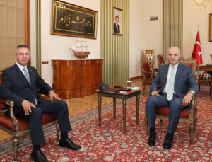 TBMM Başkanı Numan Kurtulmuş Filistin Büyükelçisi İle Önemli Görüşme Gerçekleştirdi