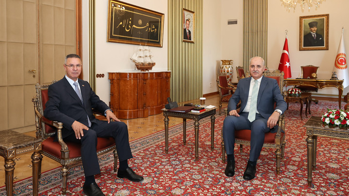 TBMM Başkanı Numan Kurtulmuş Filistin Büyükelçisi İle Önemli Görüşme Gerçekleştirdi