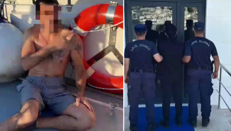35 Yıl Hapis Cezası Bulunan Firari Hükümlü Yunan Adasına Yüzerek Kaçarken Yakalandı