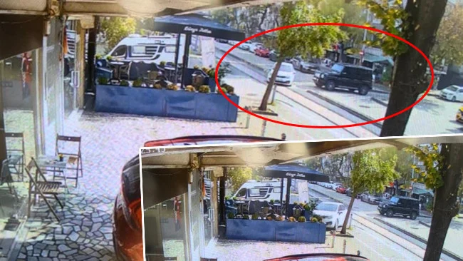 Osmangazi’de Lüks Cipe Çarpmamak İçin Manevra Yapan Sürücü Tatlıcı Dükkanına Girdi