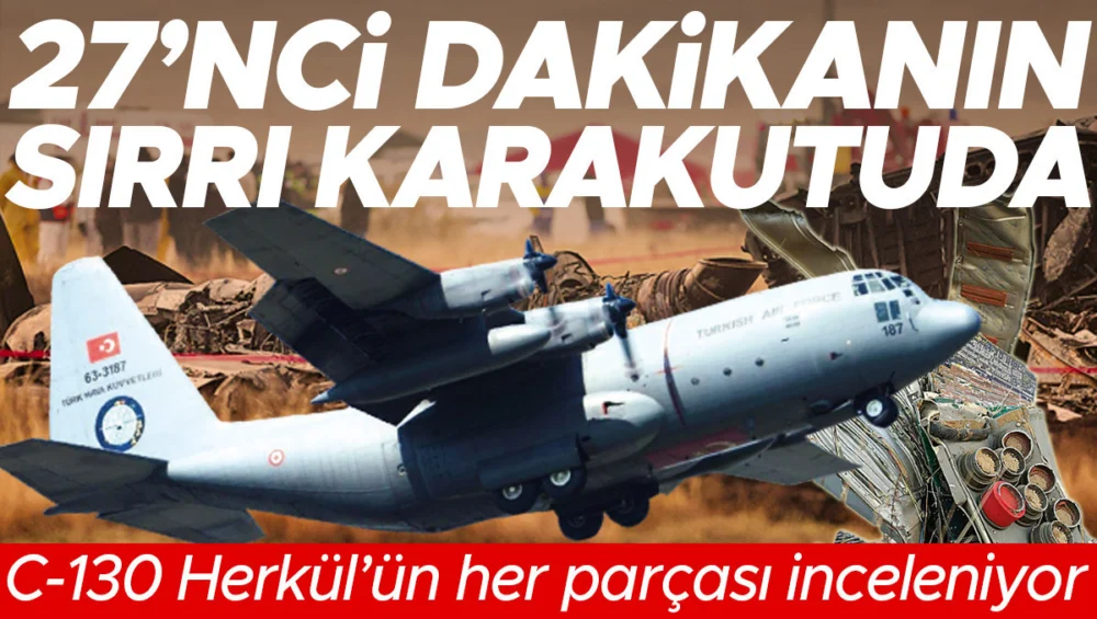 Askeri Uçağın Düşmesi Sonucu Yirmi Asker Şehit Oldu Kaza Kırım Ekipleri Enkazı İnceliyor