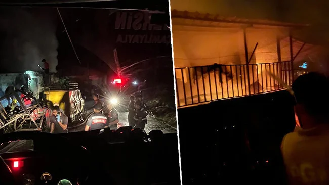 Mersin’de Ahşap Ev Yangınında Babaanne Ve Torunu Yaşamını Yitirdi