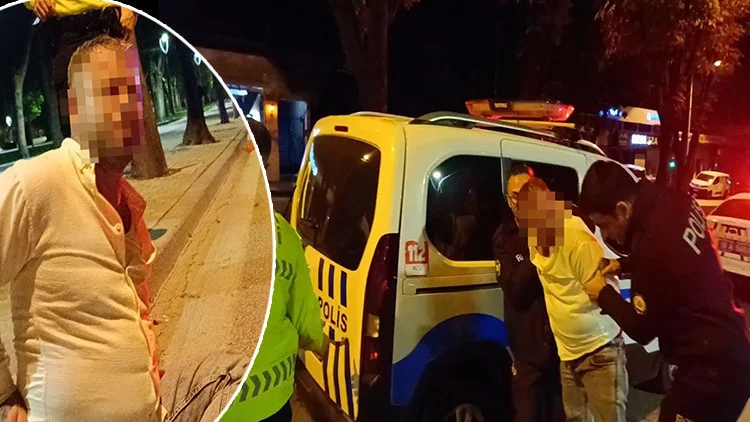 Alkollü Sürücü Ekiplerin Üzerine Aracı Sürdü Mit İddiasıyla Kurtulmaya Çalıştı