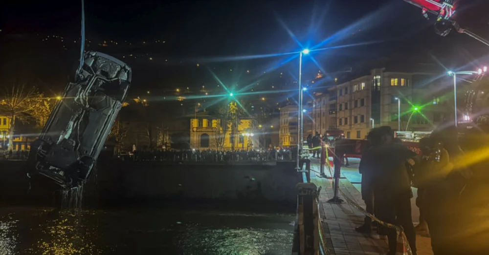 Amasya’da otomobil nehre düştü: 1 ölü, 1 yaralı