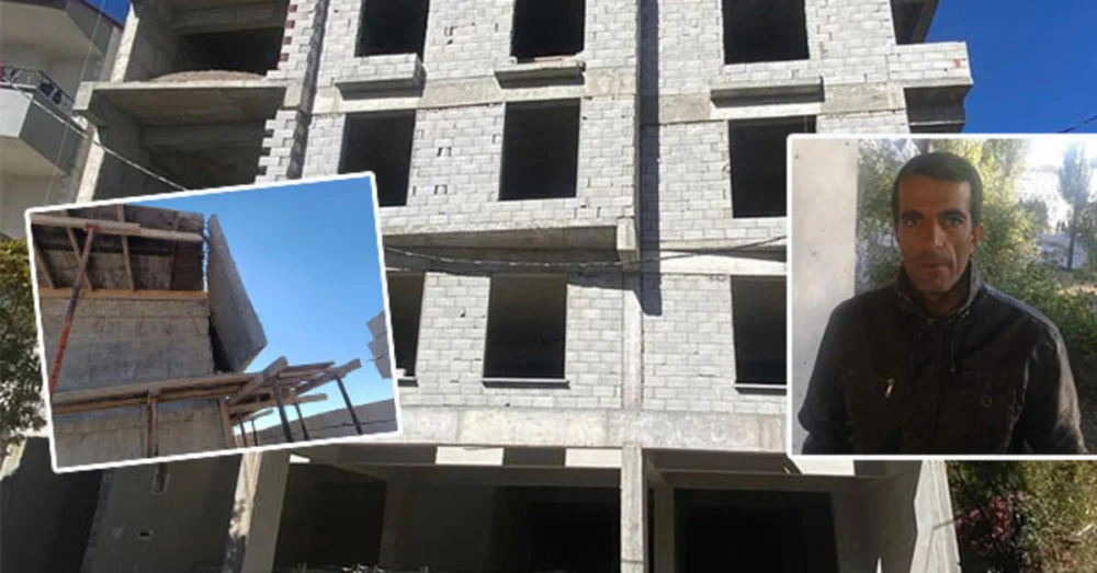 Ağrı Patnos’taki İnşaat Göçüğünde Bir İşçi Hayatını Kaybetti Yeğeni Ağır Yaralandı