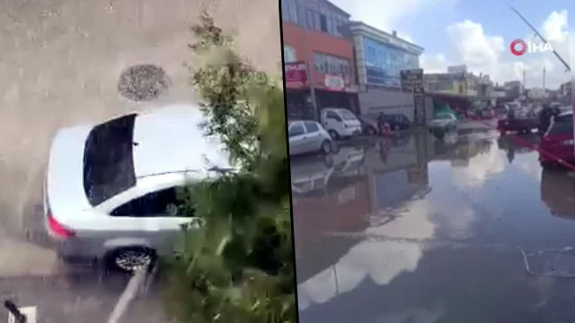 Ankara’yı Sağanak Ve Fırtına Vurdu Minare Devrildi Sokaklar Göle Döndü