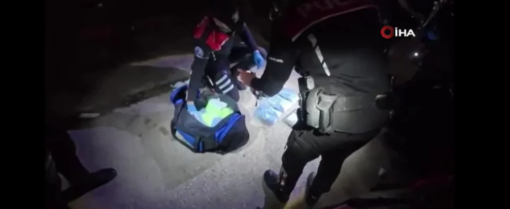 Ankara’da uyuşturucu yüklü tıra operasyon: 2 gözaltı