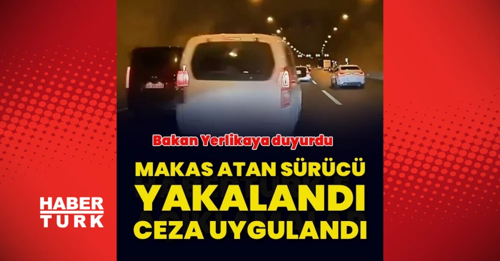 İstanbulda Makas Atan Sürücüye Ceza Kesildi Yeni Kanunla Yaptırımlar Ağırlaşıyor