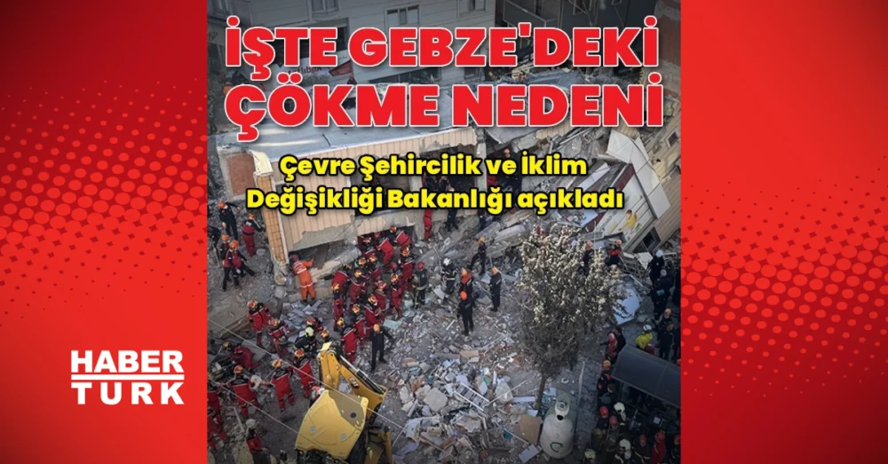 Gebze’deki Yedi Katlı Binanın Çökme Sebebi Açıklandı Dört Kişi Hayatını Kaybetti