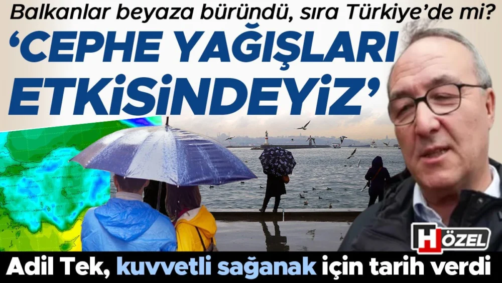 Adil Tek Kasım Ayı Kuraklığına Dikkat Çekerken Aralıkta Yağışların Bol Olmayacağını Öngördü