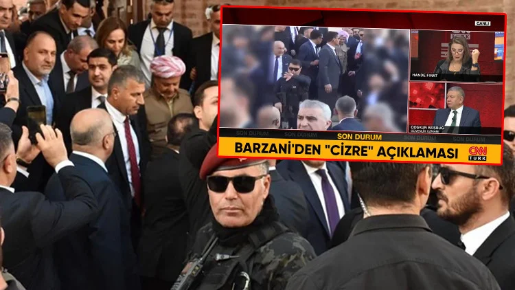 Barzani’den Cizre Ziyaretine İlişkin Maksadını Aşan Yorumlar Endişe Yarattı Açıklaması