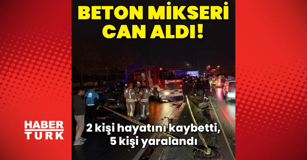 Başakşehir’de Feci Zincirleme Kaza İki Can Aldı 5 Kişi Yaralandı