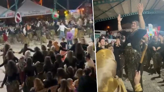 Bıyıkali Mahallesi Şalvar Gecesi Tekirdağ’da Binlerce Kadını Bir Araya Getirdi