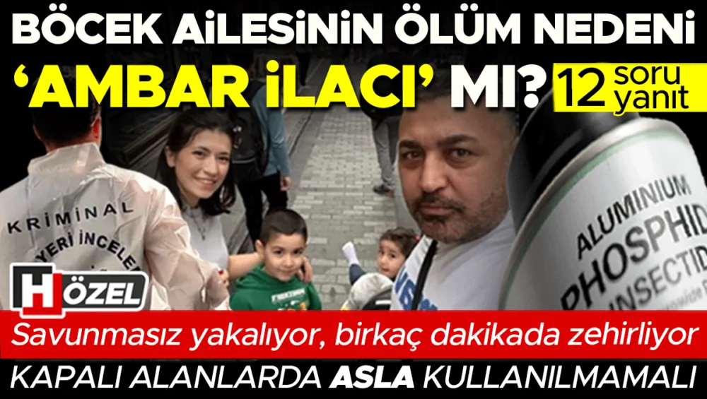 Böcek Ailesi’nin Ölümünde Alüminyum Fosfit Şüphesi Otel Faciasını Aydınlatıyor