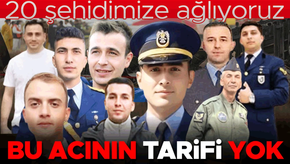 Türkiye Vatan Savunmasında Şehit Düşen 18 Kahramanını Gözyaşlarıyla Uğurladı
