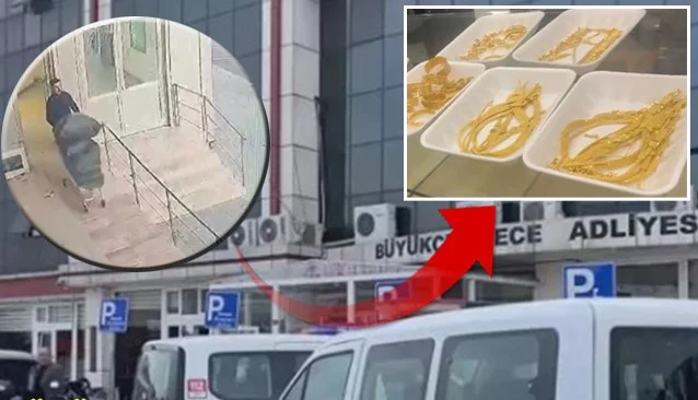 Büyükçekmece Adliyesi Altın Hırsızlığı Soruşturmasında 10 Şüpheli Yakalandı
