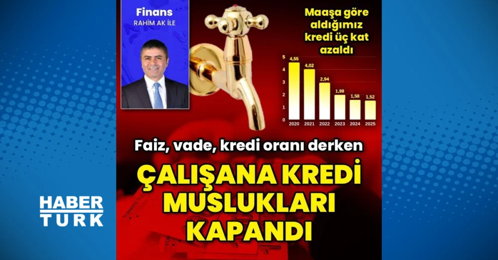 Çalışanların Kredi Erişimi Zorlaşırken Hanehalkı Borçları Şekil Değiştiriyor