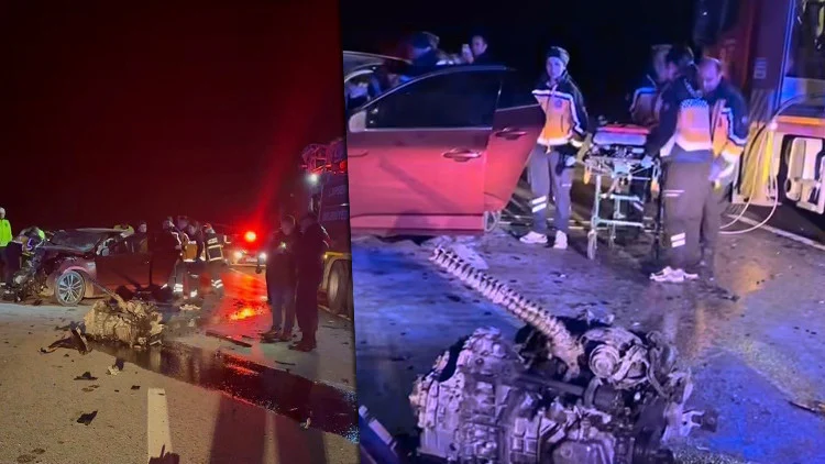 Çanakkale’de Polis Denetiminden Kaçan Aracın Karıştığı Feci Kazada 5 Kişi Hayatını Kaybetti