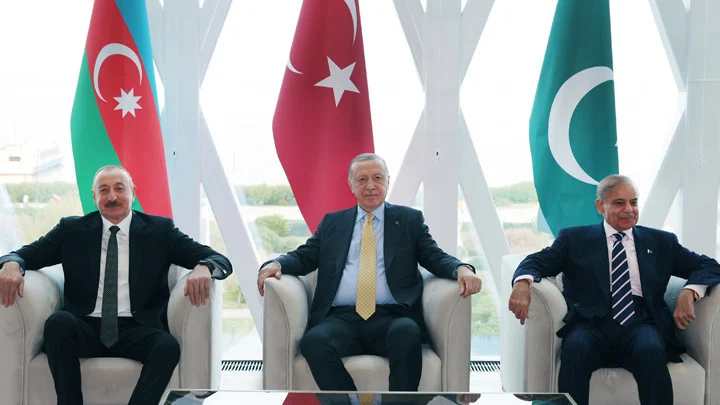 Erdoğan Aliyev Ve Şerif İle Bölgesel Küresel Meseleleri İstişare Etti