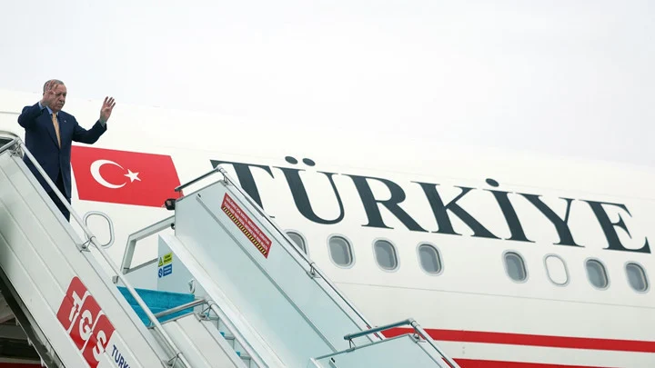 Cumhurbaşkanı Erdoğan Türk Devletleri Teşkilatı Zirvesi İçin Azerbaycan’a Hareket Etti