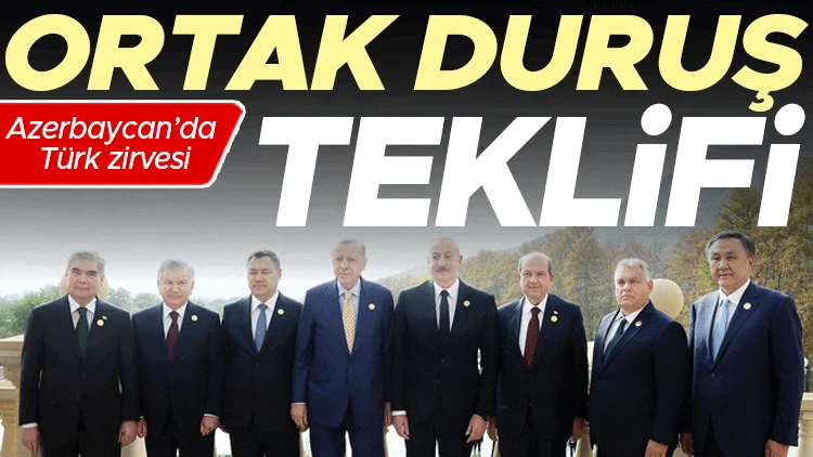 Cumhurbaşkanı Erdoğan Türk Devletleri Zirvesi’nde İsrail’in Bölgenin En Büyük Tehdidi Olduğunu Belirtti