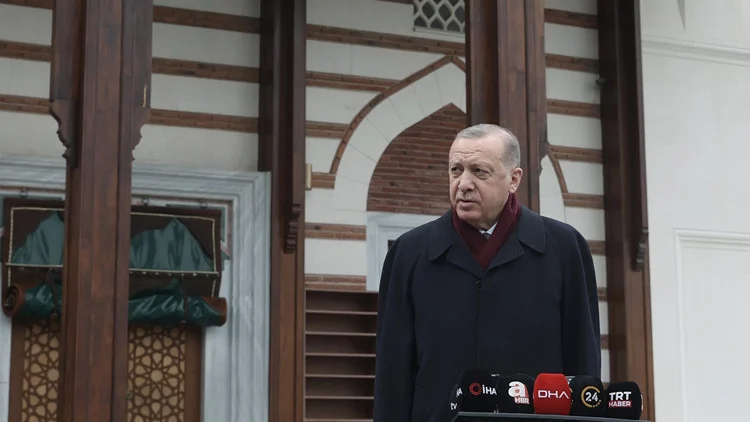 Cumhurbaşkanı Erdoğan Cuma Namazını Üsküdar’da Eda Etti