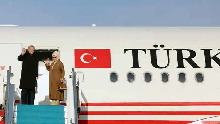 Cumhurbaşkanı Erdoğan Güney Afrika’da Zirve Öncesi Resmi Temaslara Başladı