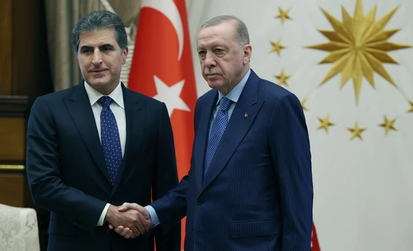 Cumhurbaşkanı Erdoğan Irak Kürt Bölgesel Yönetimi Başkanı Neçirvan Barzani’yi Kabul Etti