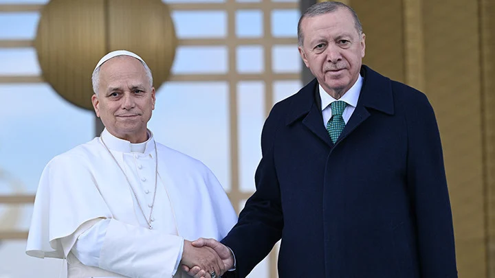 Cumhurbaşkanı Erdoğan Ve Papa 14 Leo Küresel Barış İçin Ortak Mesajlar Verdi