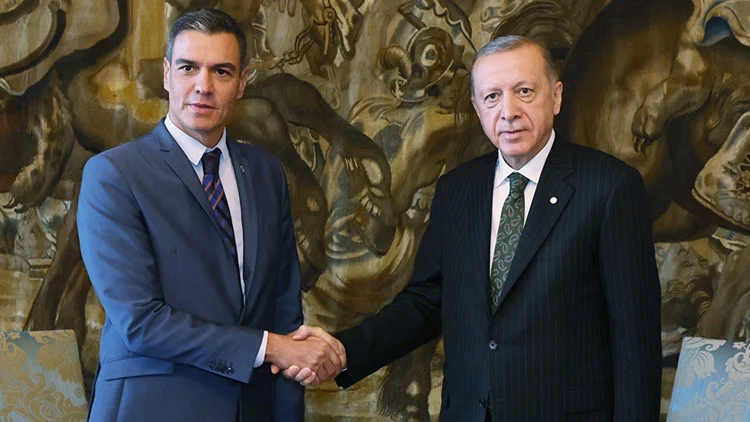 Cumhurbaşkanı Erdoğan İspanya Başbakanı Sanchez İle Görüştü Gazze’De Kalıcı Barış Vurgusu Yapıldı