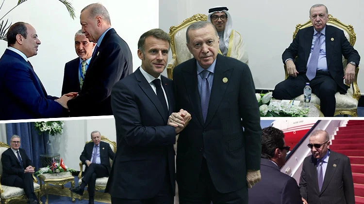Cumhurbaşkanı Erdoğan Şarm El-şeyh Barış Zirvesi’nde Gazze İçin Yoğun Diplomatik Çaba Harcadı