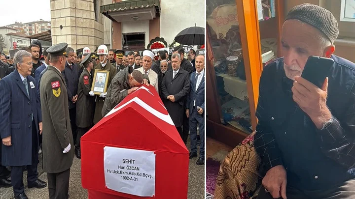 Cumhurbaşkanı Erdoğan, Şehit Astsubay Nuri Özcan’ın Babasına Telefonla Başsağlığı Dileklerini İletti