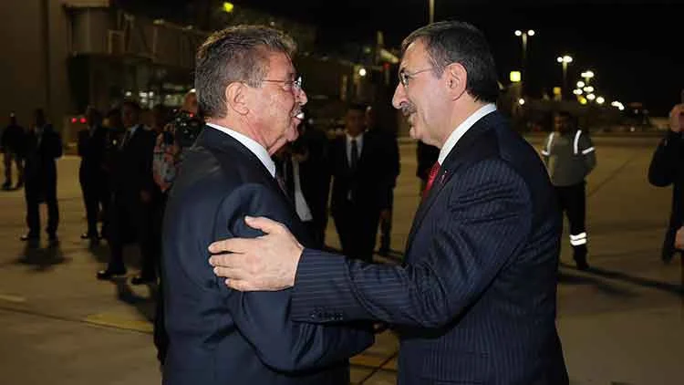 Cumhurbaşkanı Yardımcısı Yılmaz KKTC’nin 42. Cumhuriyet Bayramı Kutlamalarında