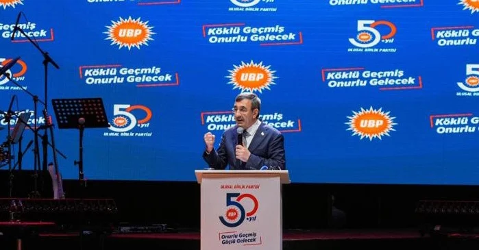 Cumhurbaşkanı Yardımcısı Yılmaz Kıbrıs Türkü’nün Refahının Milli Dava İki Devletli Çözümün Tek Yol Olduğunu Vurguladı