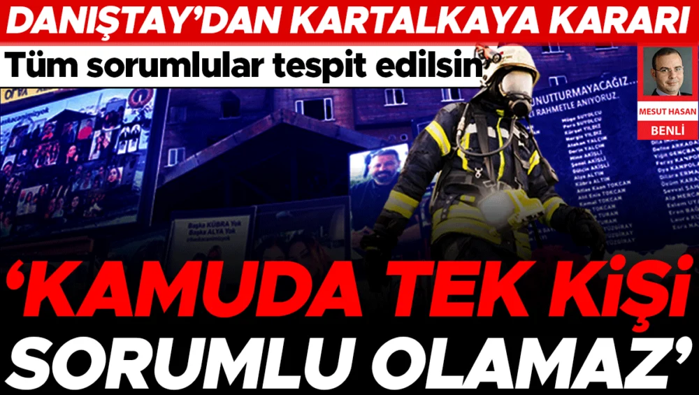 Danıştay Kartalkaya Faciası İçin Tüm Sorumluların Tespitini İstedi