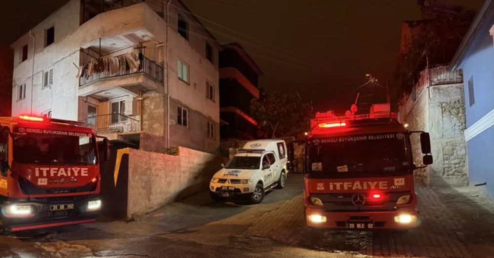Denizli’de Düğün Hazırlığı Yapan Evin Tavanı Çöktü 6 Kişi Hastaneye Kaldırıldı