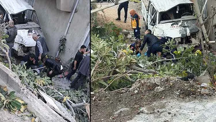 Denizli’de Kamyonetin Bahçeye Düşmesiyle Bir Kişi Hayatını Kaybetti Üç Yaralı