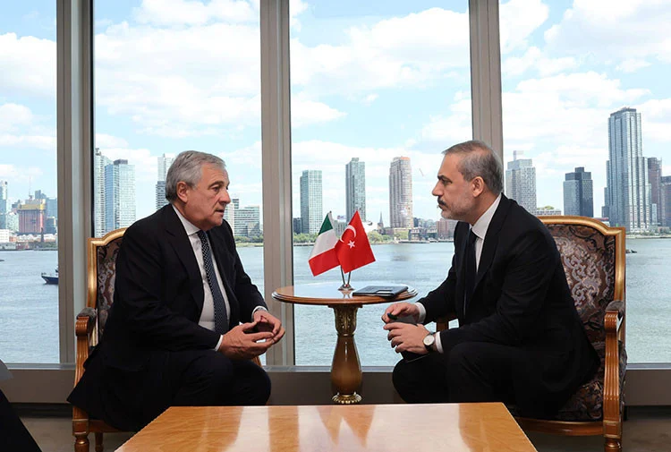 Bakan Fidan İtalyan Mevkidaşı Tajani İle Gazze’de Kalıcı Ateşkes Çabalarını Değerlendirdi