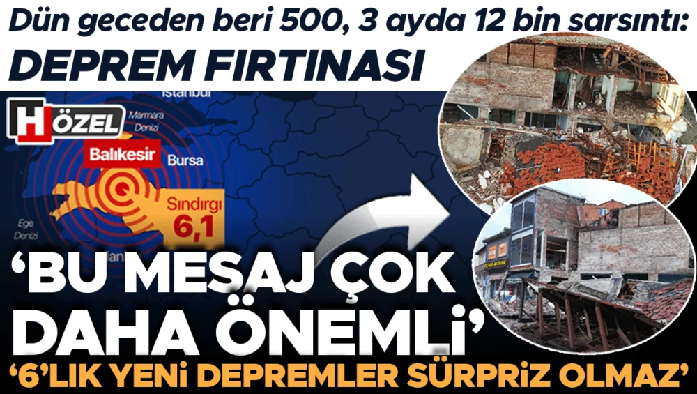Balıkesir Sındırgı’daki Deprem Fırtınası Volkanik Kökenli Olabilir Uzmanlar Uyardı