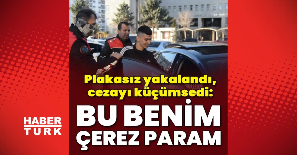 Plakasız Araçla Dur İhtarına Uymayan Sürücüye Kesilen Cezaya Çerez Param Yanıtı