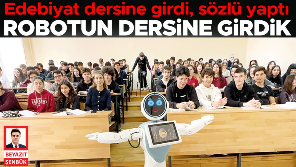 Tarihi Kabataş Erkek Lisesinde Yapay Zeka Öğretmen Maarif Aı Sınıfa Girdi