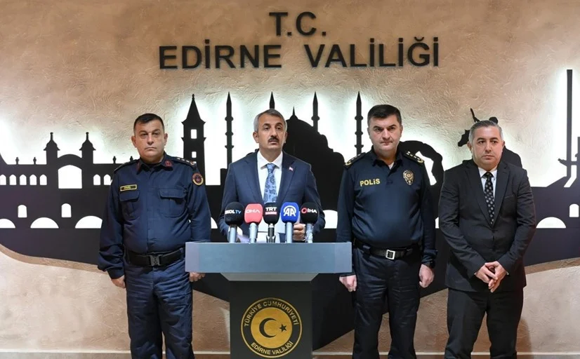 Edirne’de Düzensiz Göçle Mücadelede 9 Ayda 573 Göçmen Kaçakçısı Yakalandı